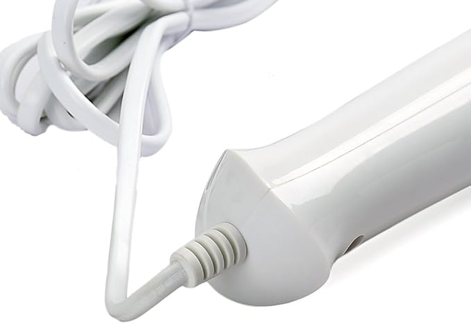 Vibrating Massager Big Tool Deep Tissue Full Body Massager for Muscle Relief Back Neck Hand Foot Leg Arm Massage Powerful Handheld Tool for Women Muti Speeds (White)