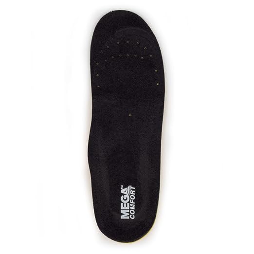 MEGAComfort Personal Anti-Fatigue Mat (PAM)® Insole Yellow/Black Women's 5-7 Medium
