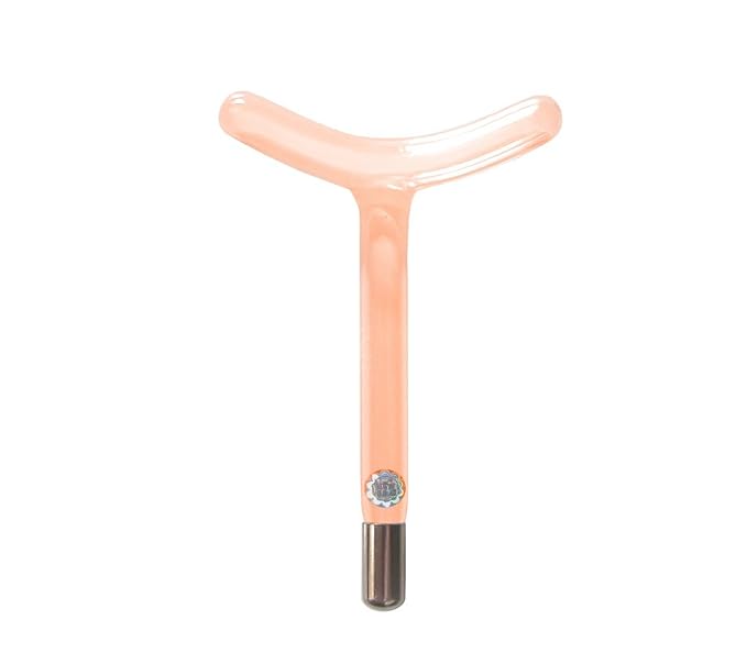 Spare Glass Attachment Electrode for HF Facial Device (11.00mm, Neon Wide)