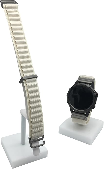 Custom Fit by Wrist Size, Small & Large Wrists, for Garmin Nylon Watch Band –– Compatible with QuickFit 20mm / 22mm / 26mm, Fenix 7, Instinct 2X, Forerunner, Epix, Tactix, MARQ, quatix, Approach