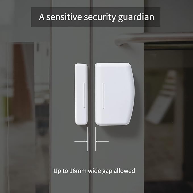 THIRDREALITY Zigbee Contact Sensor, Door and Window Monitor, Home Automation, Works with Home Assistant, SmartThings, Aeotec, Homey, Hubitat or Echo Devices with Build-in Zigbee Hub,hub Required