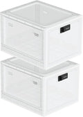 SANIDIKA 2 Pack Large Refrigerator Lockable Box - Childproof First Aid Locking Box Pill Case Medical Organizer - Ipad Tablet Phone Jail