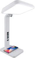 TheraLite Aura Qi Light Therapy Sun Lamp, UV Free, 10,000 LUX Light Therapy Lamp, Includes Alarm Clock, Phone Charger, USB Port, White Light