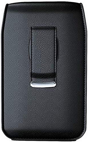 Classic Premium Pouch Case with Belt Clip for Freestyle Libre 2 (Continuous Glucose Monitors) (V1-Black)