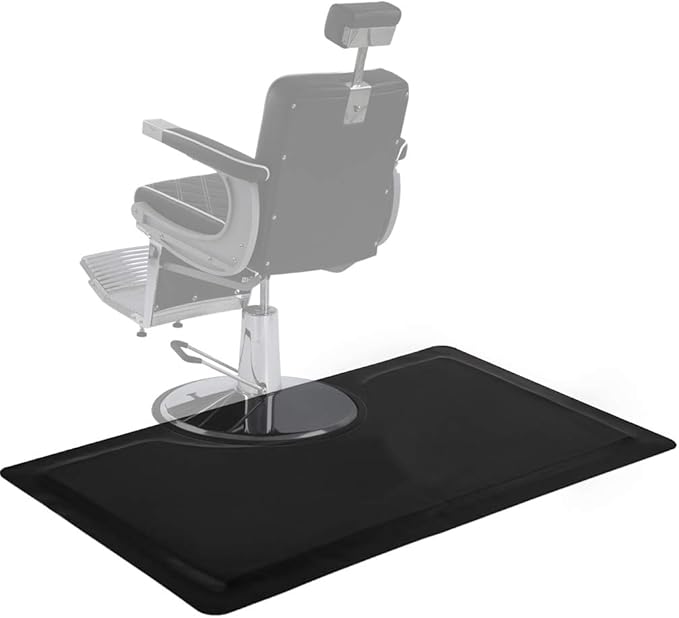 New BestSalon 5' x 3' 7/8" Thick Barber Salon Anti Fatigue Floor Mat