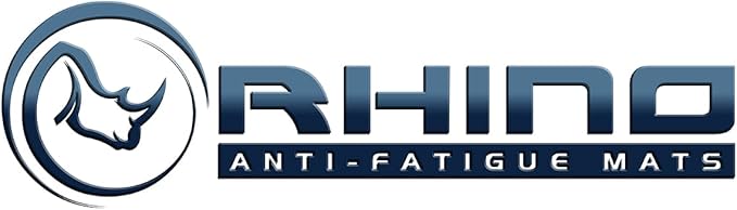 Rhino Mats, B-Series Anti-Fatigue Drain-Thru, Grease Resistant, Non-Slip Drainage Floor Mat for Restaurant, Kitchen, Pool, Car Wash, Lab, Gyms, Workplace, Docks or Anywhere (Black, 3' x 10' x 3/4")