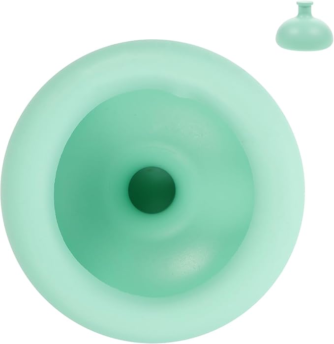 EXCEART Pressure Drum Massage Chest Physical Cup Percussion Treatment for The Inability to Expectoration and Long-Term Bed Rest Basic Nursing Work Blue