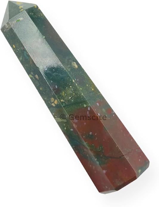 WholesaleGemShop 3 Inch Gemstones Obelisk Tower Jumbo Facet Aura Rock Crystal Natural Polished Earth Wand Spirit