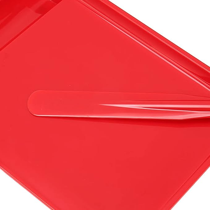 Hand Counting Tray Capsule Medication Organizer with Spatula – Professional Plastic Counting Tool for Home & Hospital Use