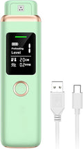 Bad Breath Tester, Smart Breath Odor Detector,Portable Contactless Bad Breath Checker,USB Charging,Display Bad Breath Level/Gas Concentration/Social Distance (Green)