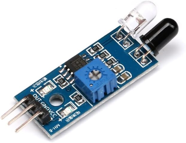 20pcs IR Infrared Obstacle Avoidance Sensor Modules for Arduino - Reflective Photoelectric Proximity Sensor, Ideal for Smart Car Robot, Arduino Car Distance Tracking,3.3V-5V DC