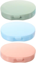 3pcs Travel Organizer Compact Portable Medicine and Vitamin Container Material Sealed Design for Storage for Travel Office and Outdoor Use
