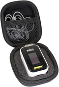 GUBEE Hard Travel Case Bag Compatible with Zacurate Elite Fingertip Pulse Oximeter Blood Oxygen Saturation Monitor