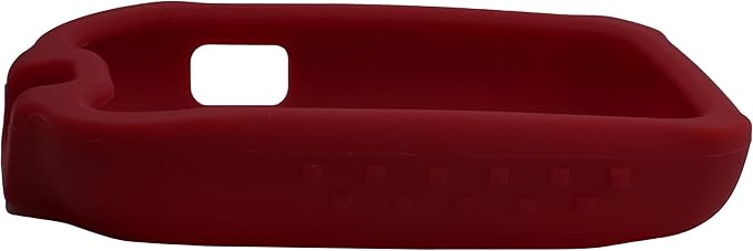 Premium Silicone Protective Cover Set ((Screen Protector +Lanyard + Lanyard Patch) for Freestyle Libre 3 / Freestyle Libre 2/14 Day (Continuous Glucose Monitor) (RED)
