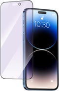 PERFECTSIGHT Anti Blue Light Screen Protector Compatible with iPhone 14 Pro Max 6.7 inch 2022, Eye Protection Blue Light Blocker, HD Clear Anti Fingerprint Anti Eye Fatigue 6X Stronger Tempered Glass