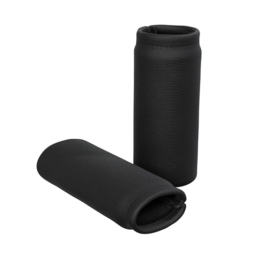 Strive Finger Sleeve Ice Pack Wrap, Hot & Cold Therapy Wrap for Soothing Relief and Support, Flexible Compression for Comfortable Healing, Perfect for Finger Pain and Injury Recovery, Black, 2-Pack