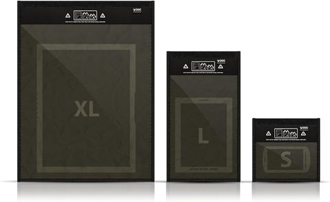 OffGrid by EDEC - XLarge Window Size Faraday Bag- Signal Blocking, Anti-Tracking, Anti-Spying, Radiation Protection for Cell Phones, Key Fobs, Tablets, Laptops and Other Devices