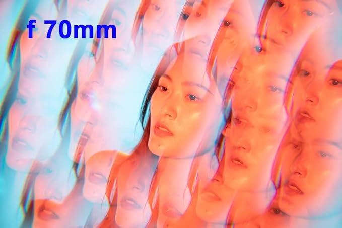 JONGSUN Kaleidoscope Prism Special Effect Filter 77mm FX Glass Glare Widescreen Film Anamorphic DSLR Film Video Photography Camera Filter Accessories(Kaleidoscope)