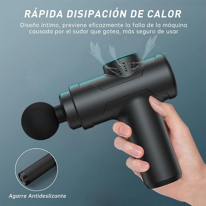 Massage gun-0417-H-2, Black