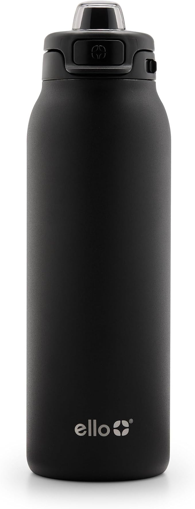 Ello Pop & Fill Insulated Stainless Steel Water Bottle with Quick Fill Lid, Leakproof Locking, Sip or Chug Spout, BPA-Free, Double Wall Vacuum Insulated for Sports, Travel & School- 22oz / 32oz / 40oz