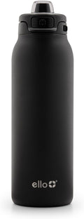 Ello Pop & Fill Insulated Stainless Steel Water Bottle with Quick Fill Lid, Leakproof Locking, Sip or Chug Spout, BPA-Free, Double Wall Vacuum Insulated for Sports, Travel & School- 22oz / 32oz / 40oz