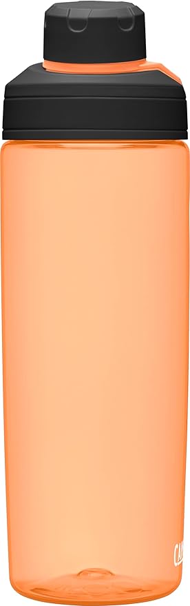 CamelBak Chute Mag BPA Free Water Bottle with Tritan Renew - Magnetic Cap Stows While Drinking, 20oz, Desert Sunrise