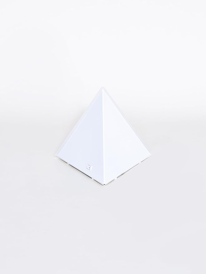 Northern Light Technologies Luxor Mini - 10000 Lux Light Therapy Lamp - Full Spectrum Pyramid LED Lightbox Therapy Light for Natural Mood and Energy Enhancement, Sunlight Desk Lamp, White