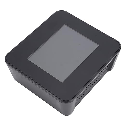 AYNEFY Smart Air Quality Meter Air Quality Analyzer WiFi Connection Digital Display Environmental Monitor for Home Office Indoor Pollution Detection VOC PM2.5 Temperature Humidity Smart