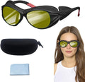 mozeeda Professional IPL Laser Safety Glasses Eye Protection,190-510nm OD4+ Laser Glasses Eye Protection, Laser Hair Removal Goggles for Treatment Cosmetology Operator