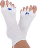 My Happy Feet Foot Alignment Socks with Toe Separators – Holiday Socks for Women & Men - Cozy Christmas Gift Idea