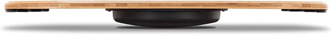 UPLIFTDESK Bamboo Motion-X Balance Board - 27” Ergonomic Wobble Board for Standing Desks, Anti-Fatigue Support for Core Engagement & Stability