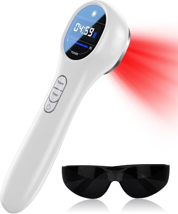 Holsn Red Light Therapy Infrared Light Tharepy, Red Light Device for Body Pain Relief, Joint, Muscle & Tissue 14 * 650nm + 3 * 808nm