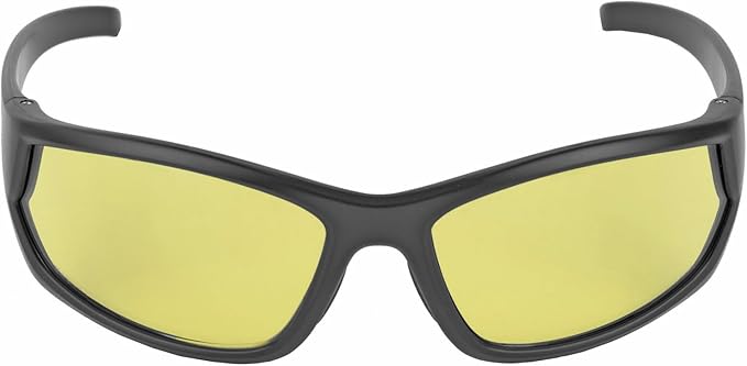 Walker's IKON Carbine Full Frame Shooting Glasses | Impact-Resistant Non-Slip Hunting Safety Glasses, Lens Cloth & Carry Case