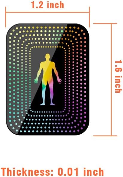 Stickers for Cell Phones/Laptops/Tablets/Devices/Household Equipment - 1.2 x 1.6 x 0.01 inches - Small and Lightweight - Widely Used - Simple to Use - Applies to Everyone - [Reusable] - (14 Pcs)