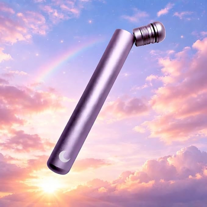 Brando Moon Small Metal Pill Container Tube – Durable Compact Pocket Pill Case 4.5” – Water-Resistant, Travel-Ready Design for Medications, Vitamins & Small Items – Lightweight Easy to Carry