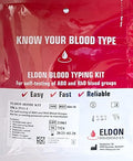 Original Home Blood Typing Kit - New Package + Improved Lancet (3 kits)