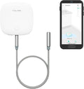 YoLink Water Leak Sensor 2,1/4 Mile World's Longest Range Smart Home Water Leak Sensor,Water Leak Detector with Built-in Siren Up to 105dB,Works with Alexa and IFTTT-YoLink Hub Required,YS7904-UC