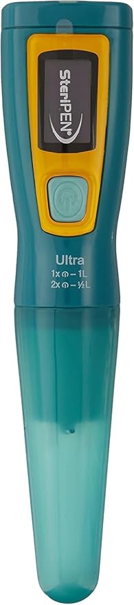 Katadyn Steripen Ultra Portable UV Water Purifier – Rechargeable 2200mAh Battery, Eliminates 99.99% Microorganisms, Fast Water Treatment for Hiking, Camping & Travel