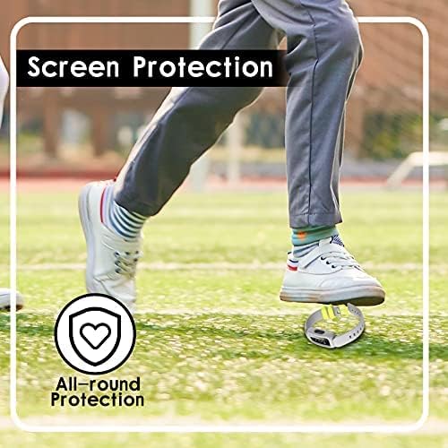 Silicone Bands Compatible with Fitbit Ace 3,Waterproof Soft Replacement Bands for Ace 3 Bands for Kids Boys Girls Bracelet Accessories Sports Band Compatible with Fitbit Ace 3 Activity Tracker(Black, Blue, Gray, Mint Green,Lilac)
