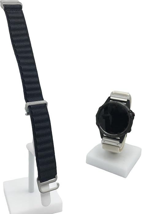 Custom Fit by Wrist Size, Small & Large Wrists, for Garmin Nylon Watch Band –– Compatible with QuickFit 20mm / 22mm / 26mm, Fenix 7, Instinct 2X, Forerunner, Epix, Tactix, MARQ, quatix, Approach