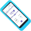 Premium Silicone Case (More fit/More Coverage/More Protection) for Omnipod 5 Receiver (Continuous Glucose Monitoring) (Blue)