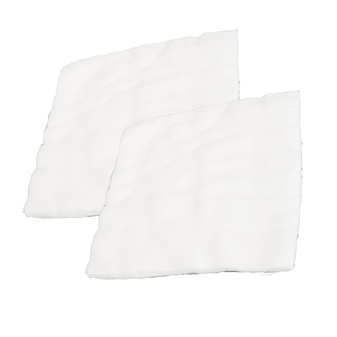 Generic Face Gauze for, Gauze Pads Gauze Strong Absorption Breathable Pure Cotton Gauze 100pcs Beauty Gauze Disposable Skin Care Cotton Pads for Spa Beauty Salon Family Use