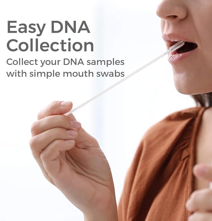 DNA Grandparent Test - Lab Fees & Shipping Included - Home DNA Test Kit for Grandparent and Child - Results in 1-2 Days