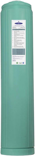 Crystal Quest Calcite & Coconut Shell GAC Water Filter Cartridge – pH Balancing, Dual-Stage Filtration, Removes Impurities, Enhances Taste – Fits Countertop & Inline Systems 4-5/8” x 20”