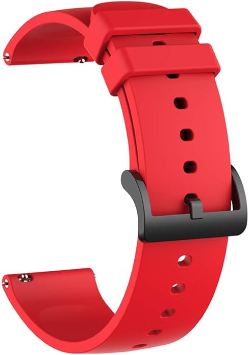 TenCloud 10Pack Compatible with FITVII H56/FT26 Fitness Tracker 1.7 inch Bands 22mm, Replacement Breathable Lightweight Soft Silicone Sweat Resistant Sport Wristbands Band for FITVII H56