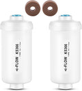 Fluoride Water Filter, Replacement for Berkey® PF-2® Elements, Compatible with Berkey® Gravity Filtration System, Natural Filter Material k5366-2 Pack