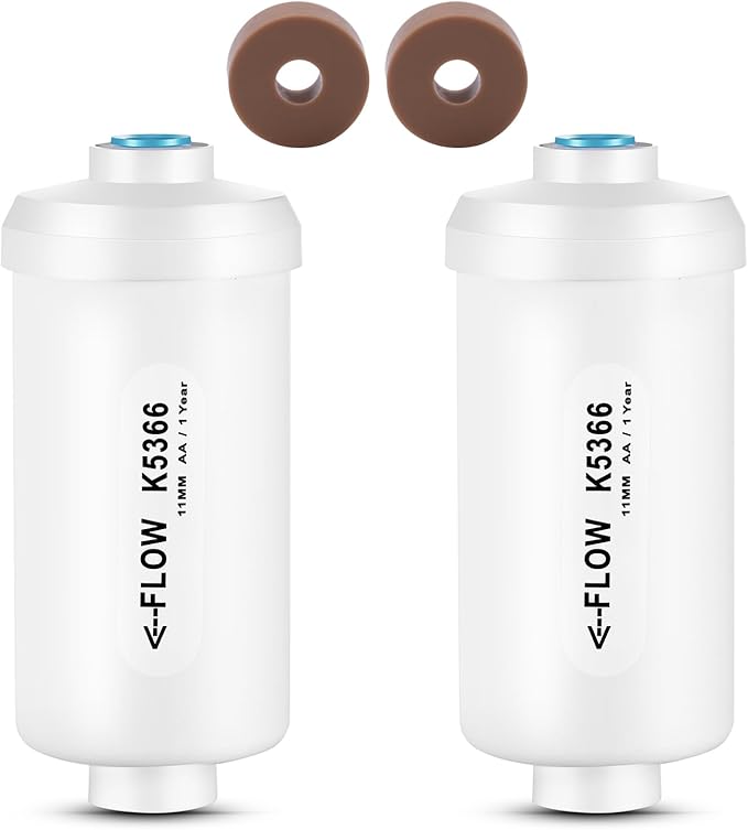 Fluoride Water Filter, Replacement for Berkey® PF-2® Elements, Compatible with Berkey® Gravity Filtration System, Natural Filter Material k5366-2 Pack