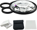 77mm Handheld Kaleidoscope Glass Prism Camera Filter Variable Number of Subjects SLR Photography Accessories
