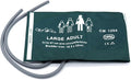 Blood Pressure Cuff with Double Tubes for Large Adult 33-47 cm, Nylon Reusable Replacement NIBP Cuff for Large Arm, No BP Connector