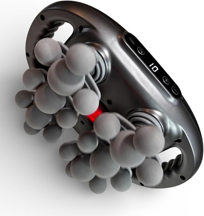 22-Head Massage Gun, Deep Tissue & Muscle Recovery, Pain Relief, Whole Body Relax, Certified 2026 Model, Gray